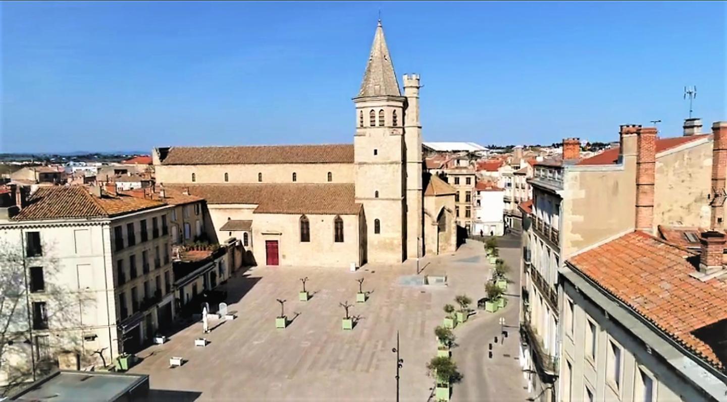 T2 Cathedrale & Torre Ventosa - Central - Clim - Wifi - Balcon - Free Parking Sur Demande 贝济耶 外观 照片