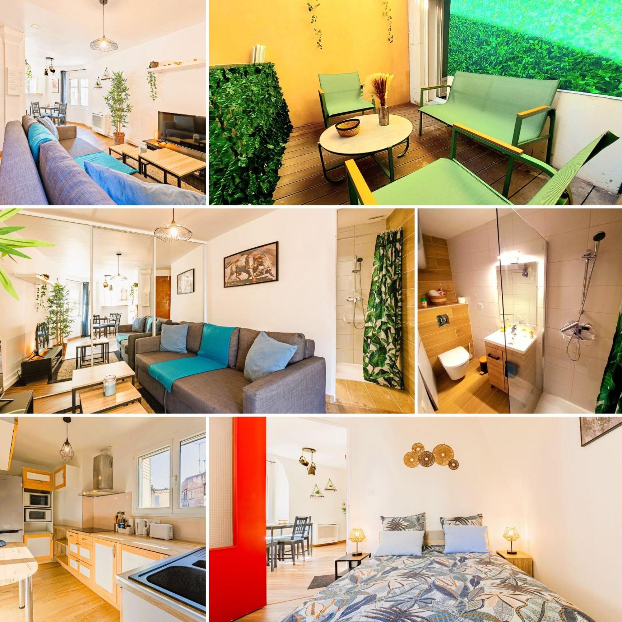 T2 Cathedrale & Torre Ventosa - Central - Clim - Wifi - Balcon - Free Parking Sur Demande 贝济耶 外观 照片